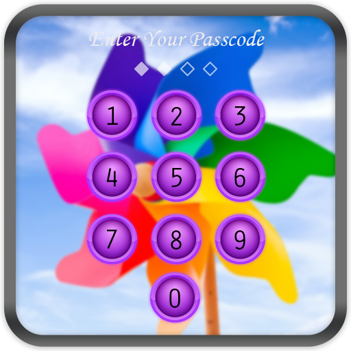 Pinwheel Lock Screen icon