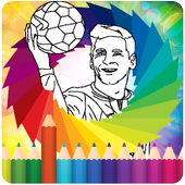 Football Coloring Kids Game icon