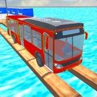 Bus driving simulator. Bus impossible stunts game