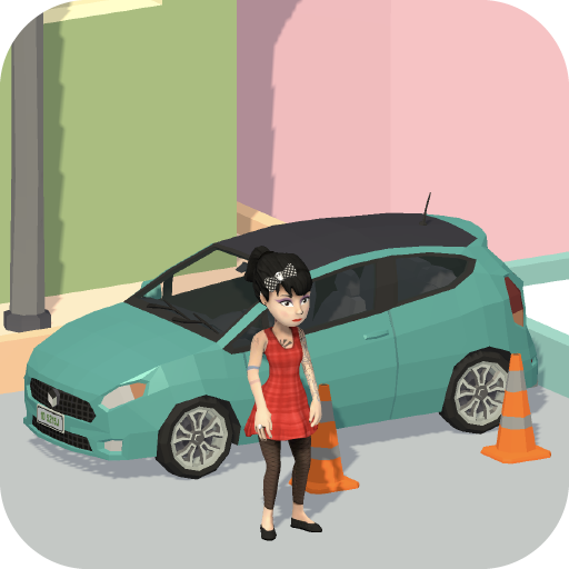 Driving Test-3D car simulation icon