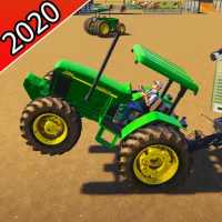 Pemanenan Penggerak Lahan Traktor: Kehidupan desa