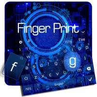 Finger Print Scanner Keyboard Theme on 9Apps