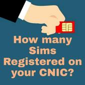 CNIC Sim Registration Check icon