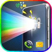 Flash Alert on call and sms with color on 9Apps