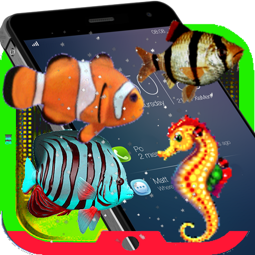 Fish Aquarium in Screen icon