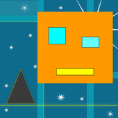 Geomtry Dashing  sky icon