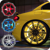 Rims On My Car - Tire wheel Photo Editor! أيقونة
