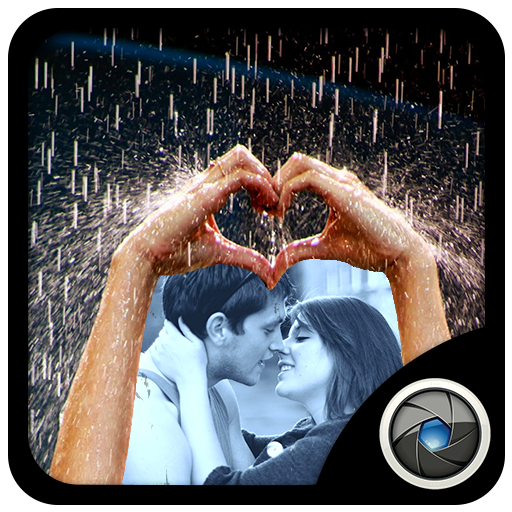 Rain Photo Frame أيقونة