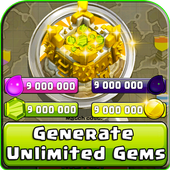 Cheats Gems 💎 For Coc Prank icon