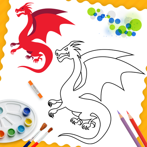 How to Draw Dragon icon