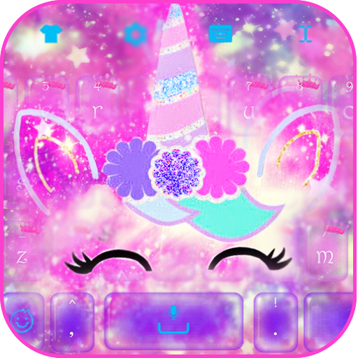 Unicorn Smile keyboard theme icon