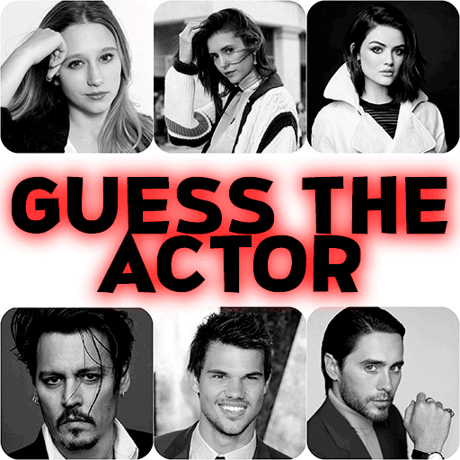 Guess the actor: quiz game icon