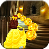 Princess Temple Train Running Games icon
