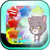 Tom Candy Run - Match 3 Puzzle