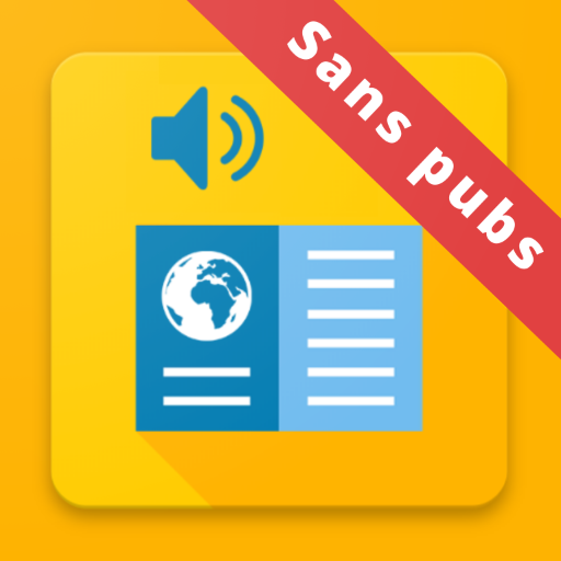 Lecture de journal par voix (sans pubs) icon
