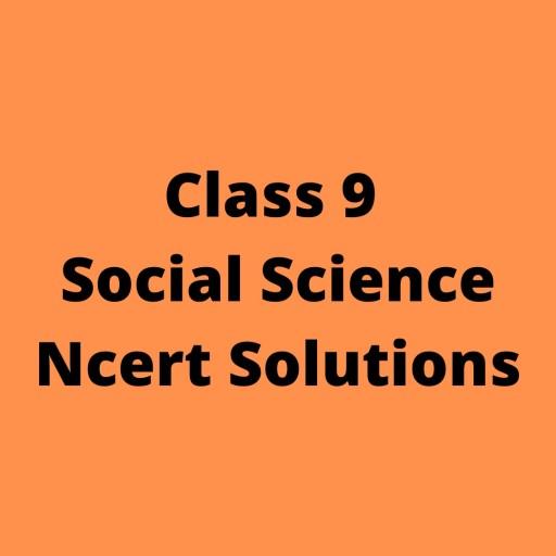 Class 9 Social Science NCERT Solutions icon