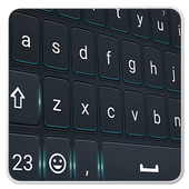 Simple Grey Keyboard أيقونة