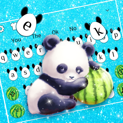 Cute Dream Panda Keyboard Theme icon