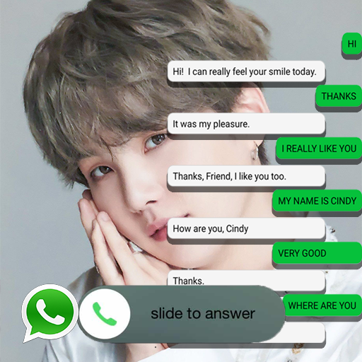 Suga BTS "Min Yoon-gi" : Fake chat - fakecall icon