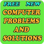 computer problem and solutions icon