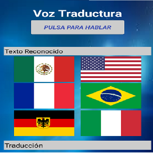 VOICE TRANSLATOR SPANISH TO ENG/FRE/ITA/POR/GER icon
