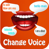 change your voice icon