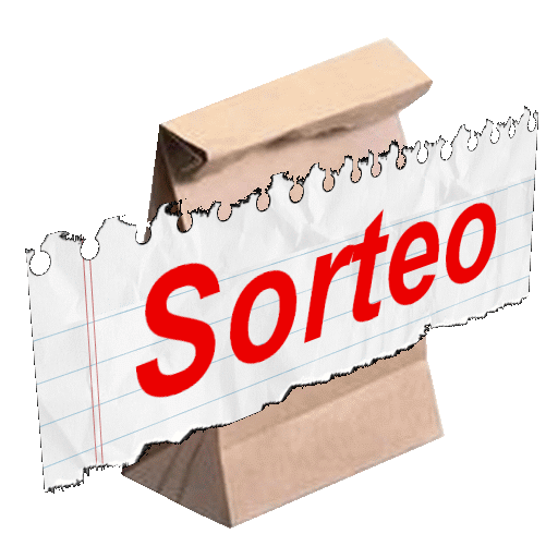 Sorteo en bolsa de papel icon
