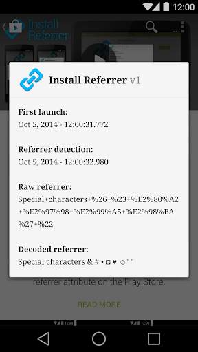 Install Referrer screenshot 3
