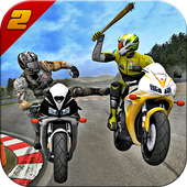 Highway Bike Attack Racer icon