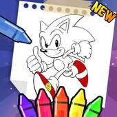 son ick coloring shadow hedgehogs game icon