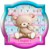 Cute Teddy Bear Keyboard Theme