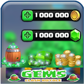 Free Gemes For Clash Royale - Prank icon