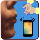 أين الهاتف بالتصفيق و التصفير أيقونة