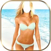 Bikini Fashion Photo Montage icon