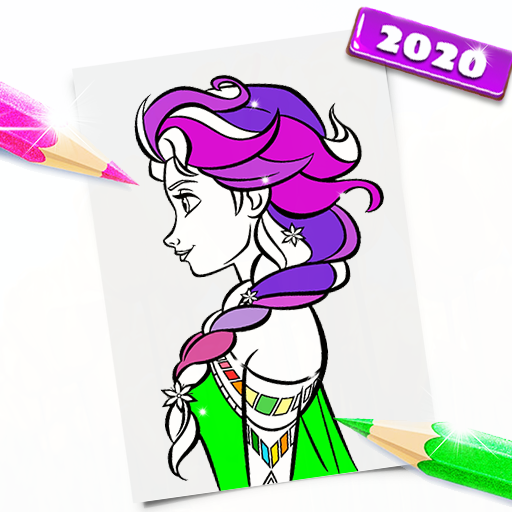 Surprise Dolls Princess Coloring Pages icon