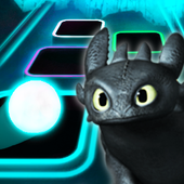 How To Train Dragons Tiles Neon Jump icon