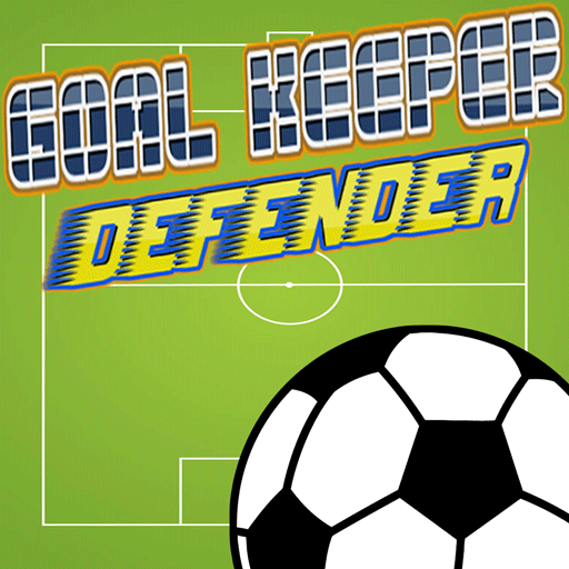 Soccer goal keeper defender icon