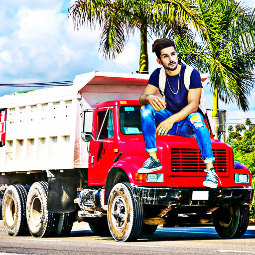 Vehicle photo editor frames icon