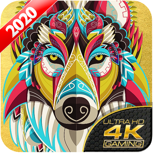 Wolf  Wallpaper Free 2020 HD - 4K 🐺 icon