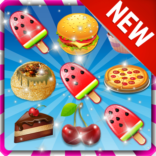 Food Match 3 Cookie Rush 2019  Puzzle Free Games icon