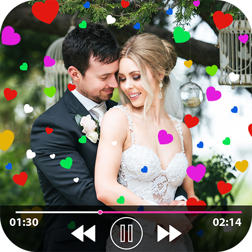 Heart Photo Effect Video Maker : Love Video Maker icon