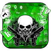 Gun Ghost Skull Keyboard on 9Apps