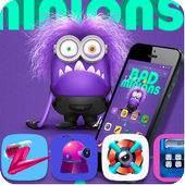 bad Minions wallpaper theme icon