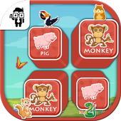Match Pet Animal Card Kid Game icon