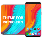launcher theme for Infinix  9 wallpaper icon