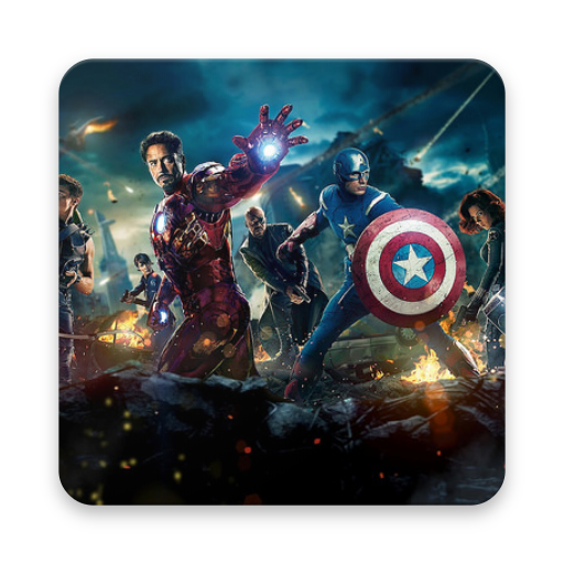 superhero keyboard theme icon