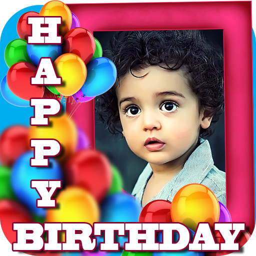 ikon Birthday Greeting Cards Maker: Create photo frames