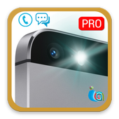 Flash Alerts On Call &amp; SMS Pro icon