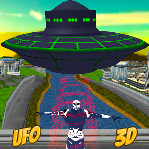 Flying UFO Robot Game:Alien SpaceShip Battle icon