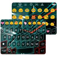 Dark Side Emoji Keyboard Theme